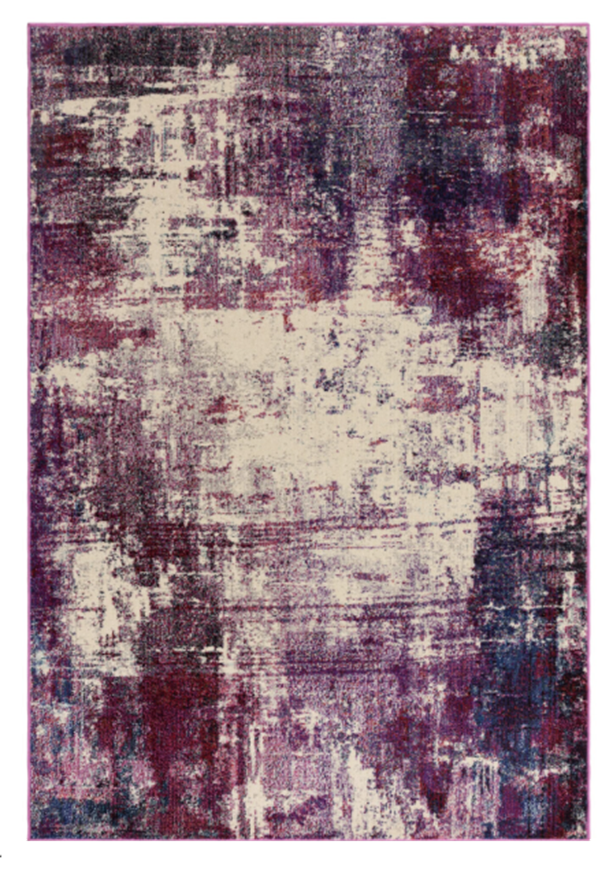 Tapis tissé plat moderne GRAPE