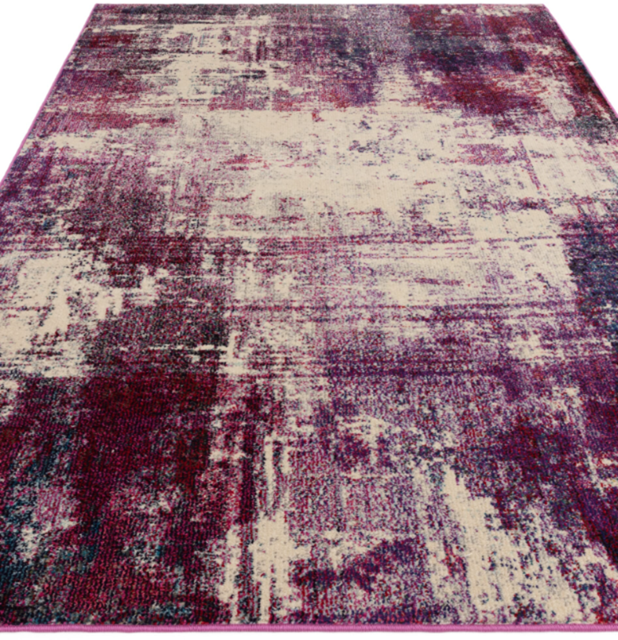 Tapis tissé plat moderne GRAPE