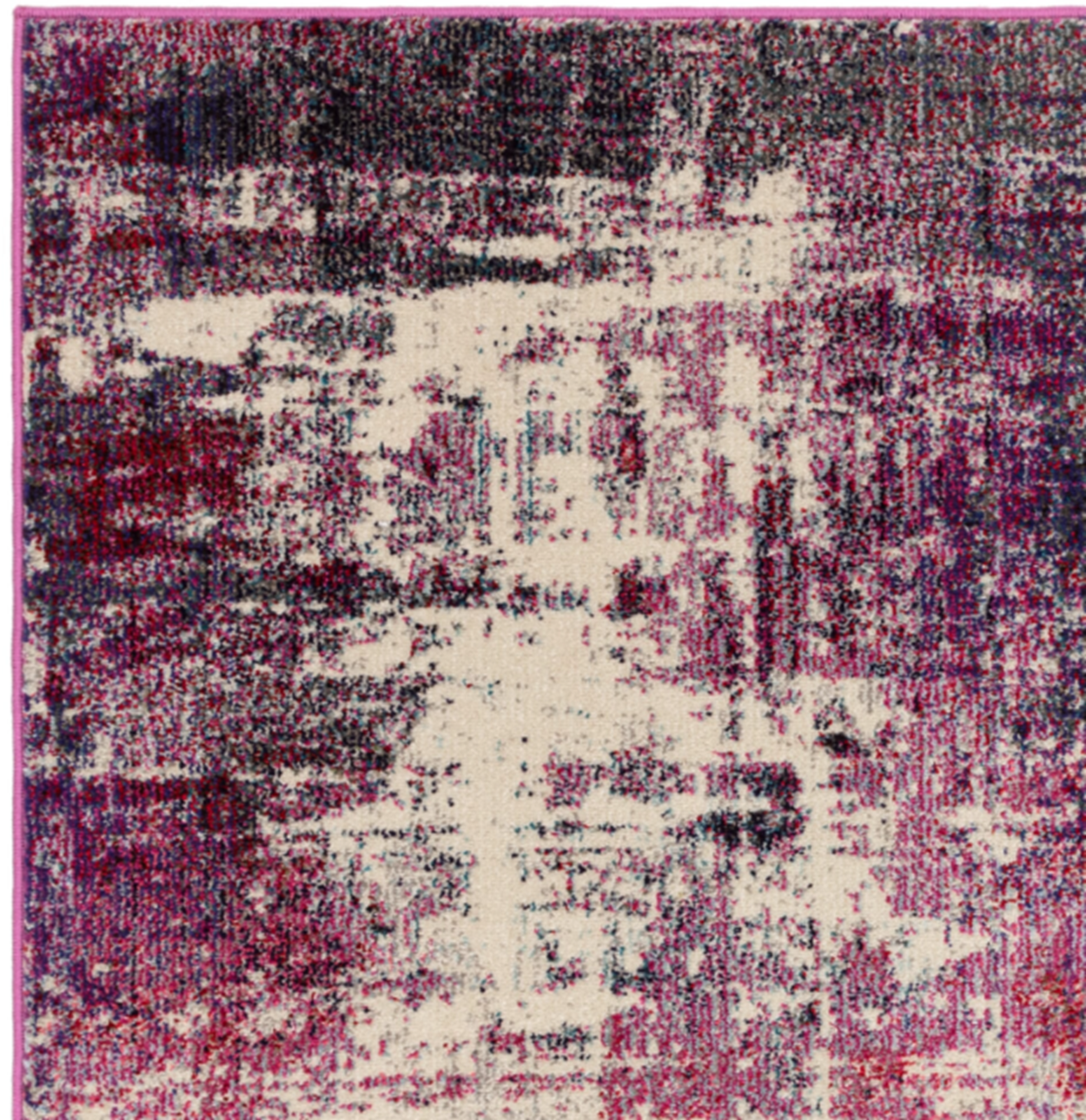 Tapis tissé plat moderne GRAPE