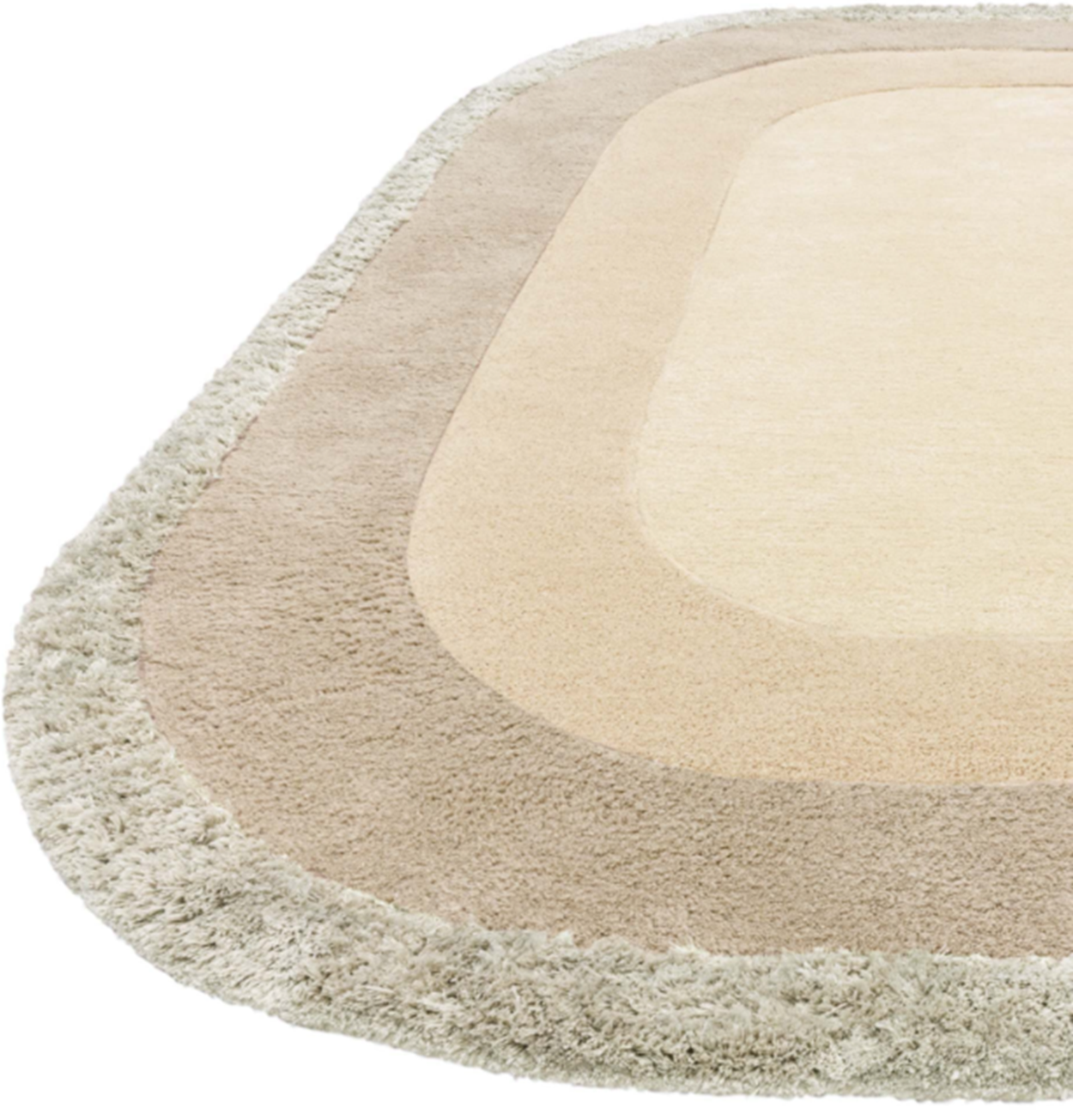 Tapis tufté main en laine RINGO