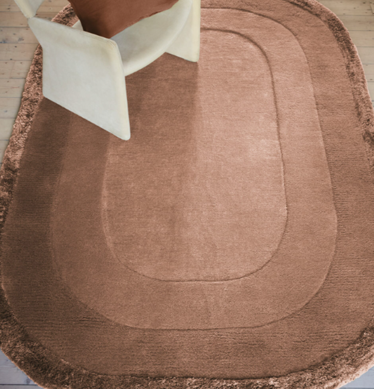 Tapis tufté main en laine RINGO