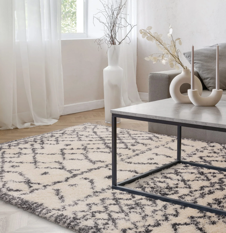 Tapis moderne style berbère DARKO