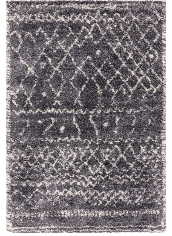 Tapis moderne style berbère DARKO