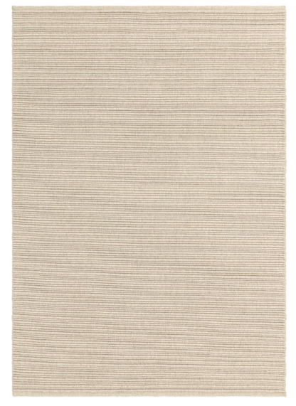 Tapis de salon en laine tissé plat TORRENTO