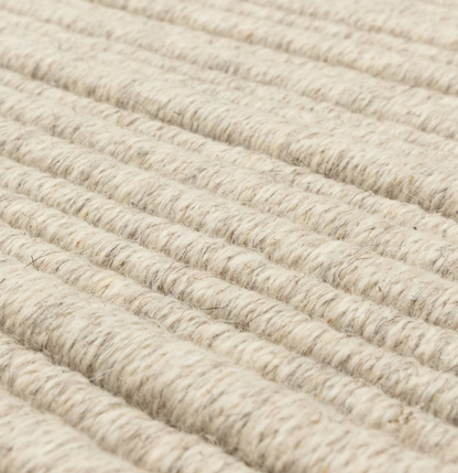 Tapis de salon en laine tissé plat TORRENTO