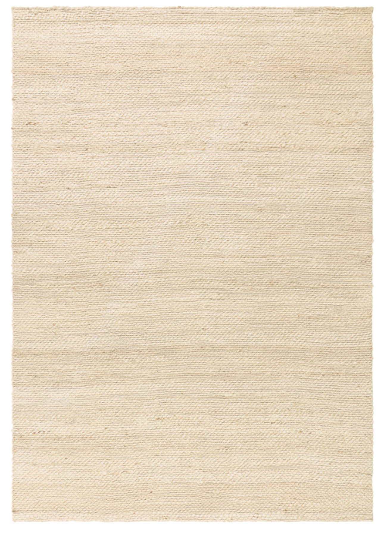 Tapis de salon en jute tissé plat CLARITY