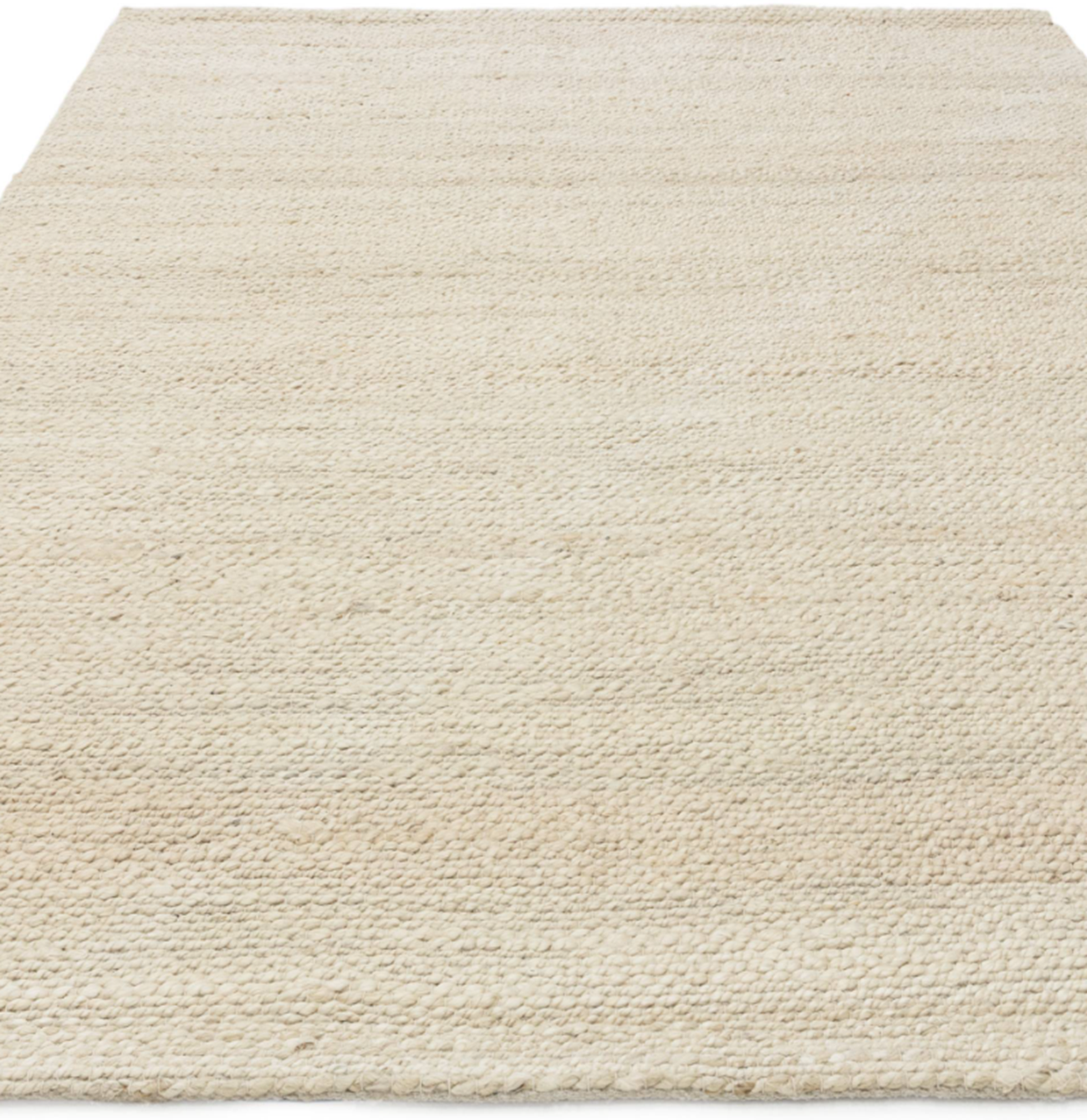 Tapis de salon en jute tissé plat CLARITY