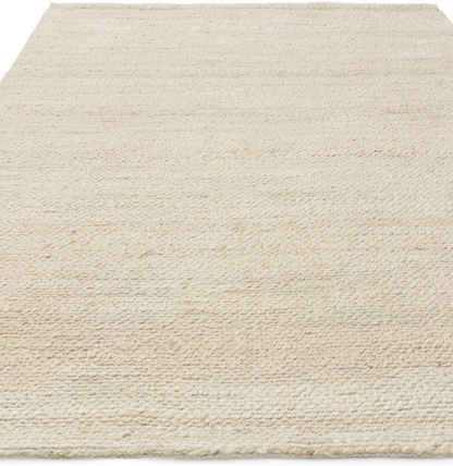 Tapis de salon en jute tissé plat CLARITY