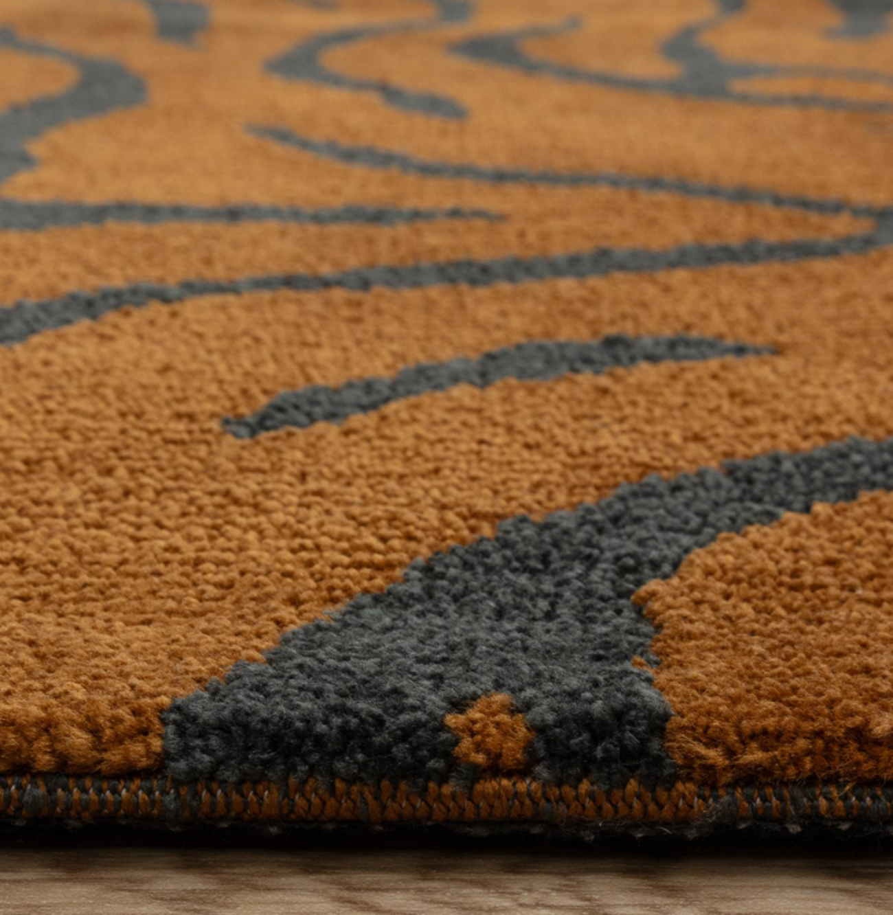 Tapis tissé plat moderne SAVAGE