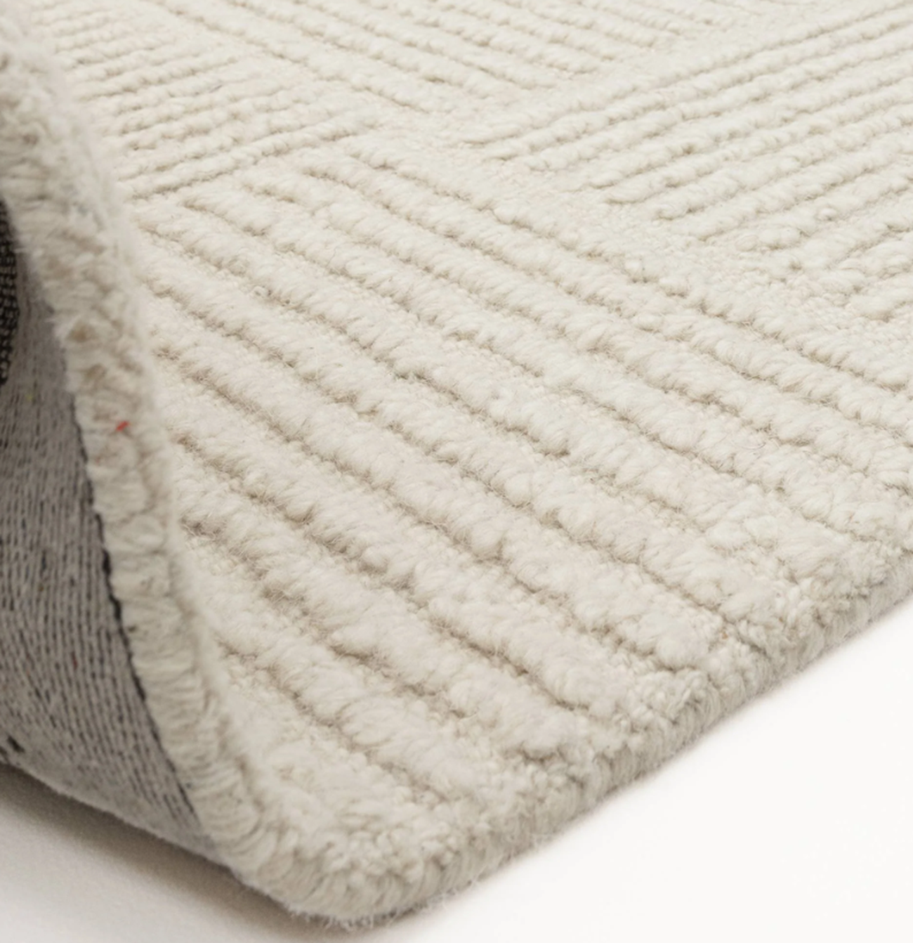 Tapis tufté main en laine CLIMAX