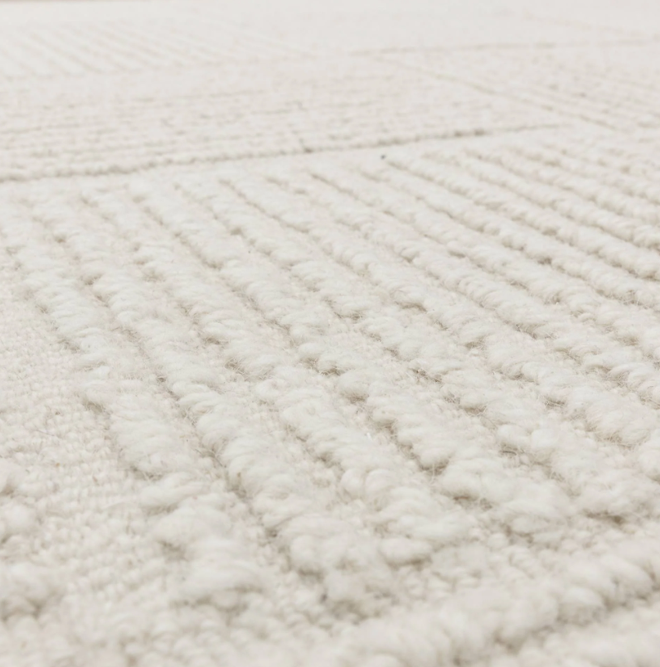 Tapis tufté main en laine CLIMAX