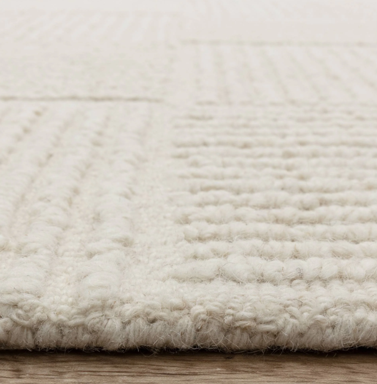 Tapis tufté main en laine CLIMAX