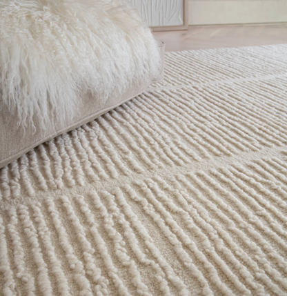 Tapis tufté main en laine APEX