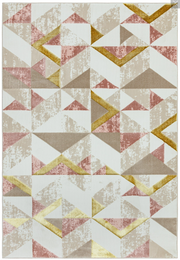 Tapis de salon moderne tissé plat FLAGGY