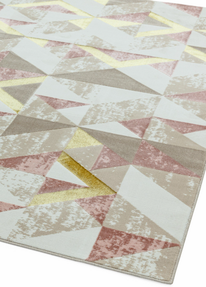 Tapis de salon moderne tissé plat FLAGGY