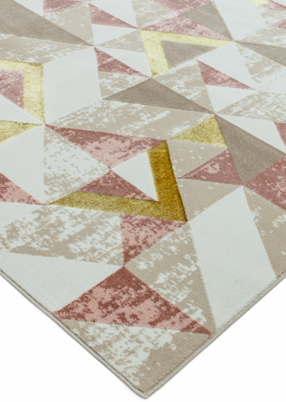 Tapis de salon moderne tissé plat FLAGGY