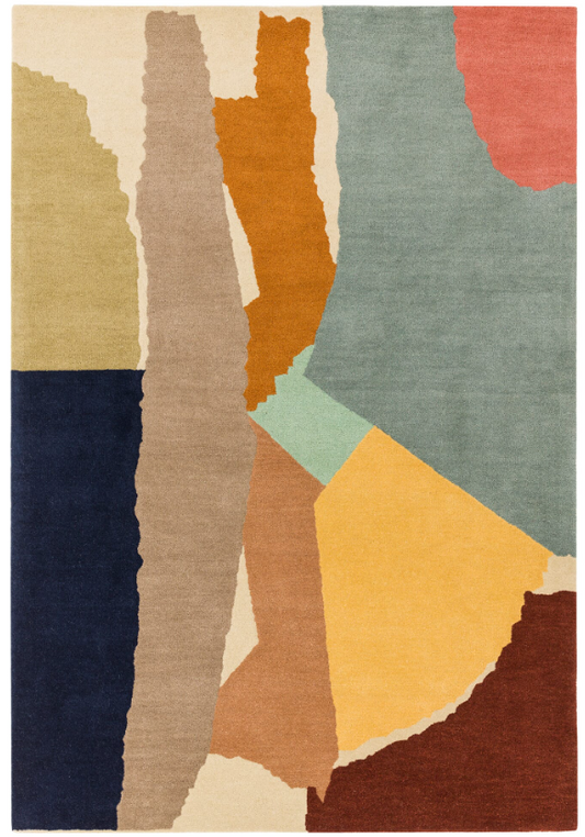 Tapis tufté main en laine TOMY