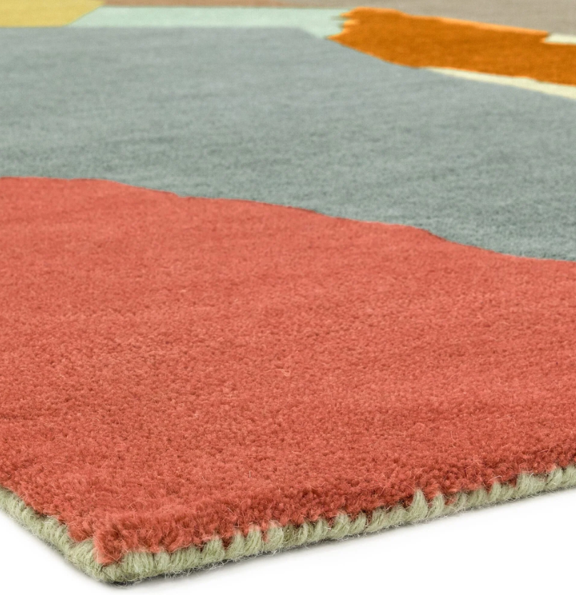 Tapis tufté main en laine TOMY
