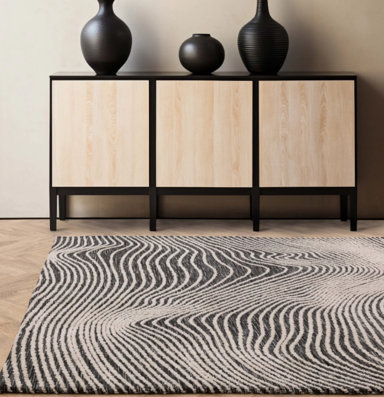 LONGITUDE Modern Rug for Living Room and Bedroom