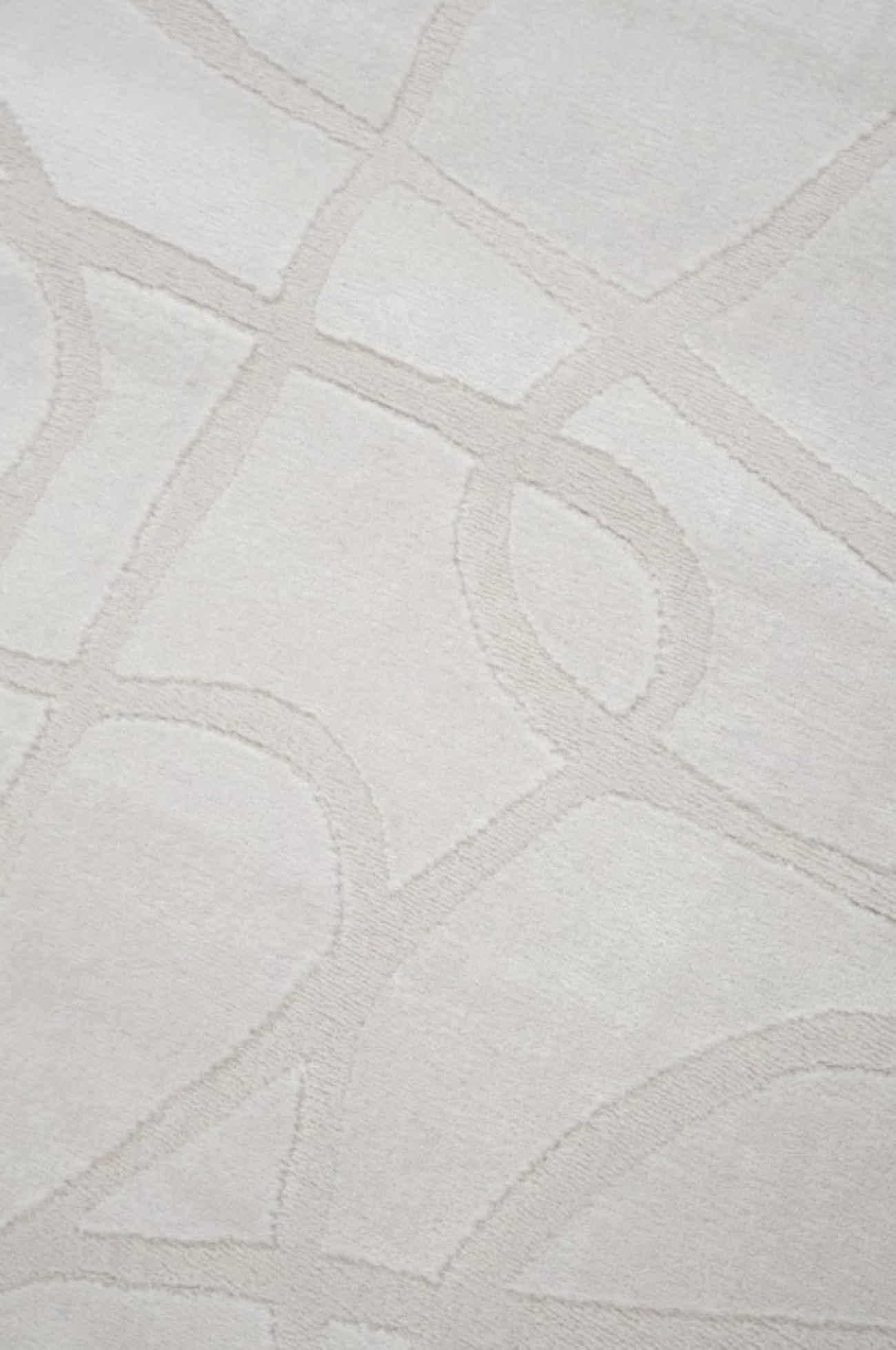 Tapis moderne tissé plat BANQUISE