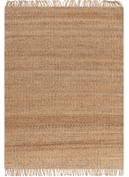 Tapis de salon en jute tissé plat MANGROVE