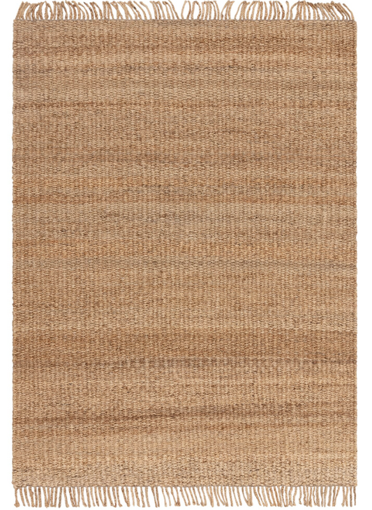 Tapis de salon en jute tissé plat MANGROVE