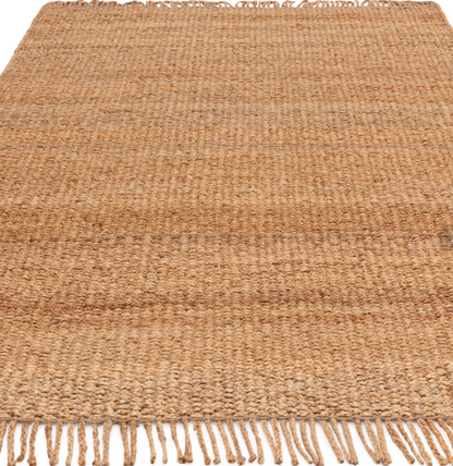 Tapis de salon en jute tissé plat MANGROVE