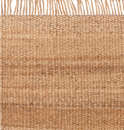 Tapis de salon en jute tissé plat MANGROVE