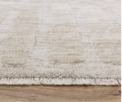 Tapis tissé plat moderne KUBAR