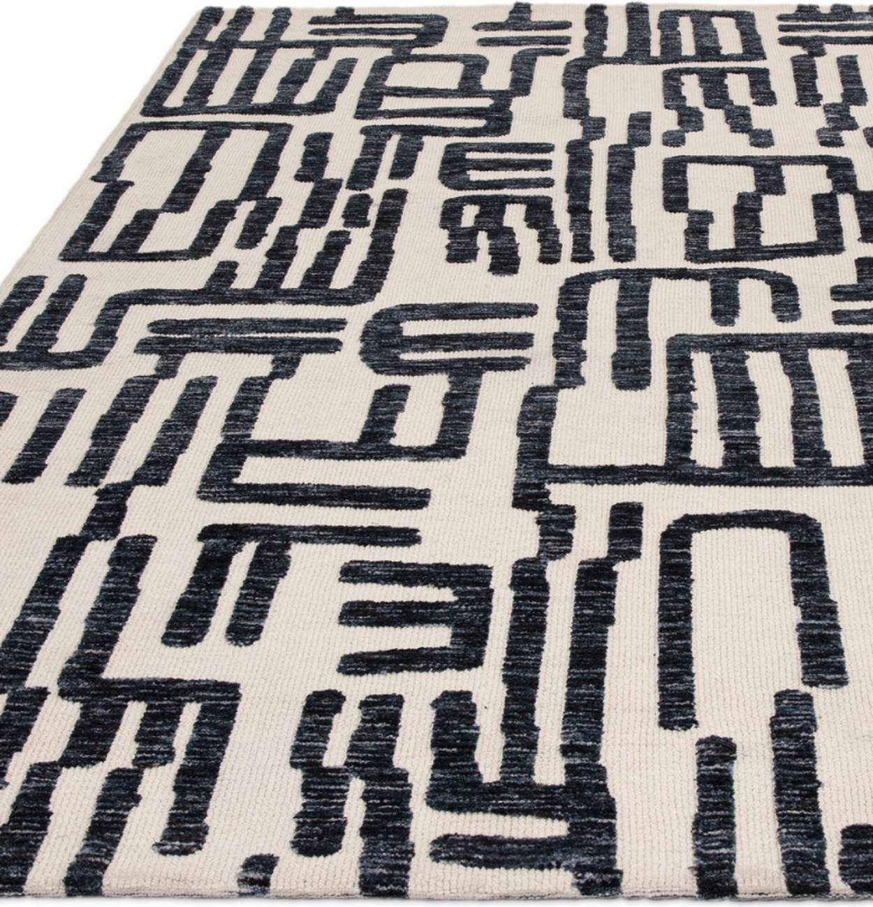 Tapis moderne tissé plat LIBRETTO