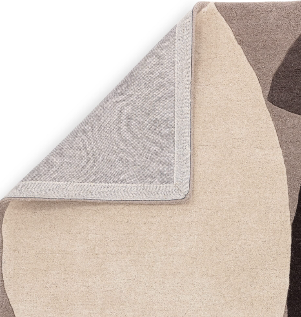 Tapis tufté main en laine HORIZON