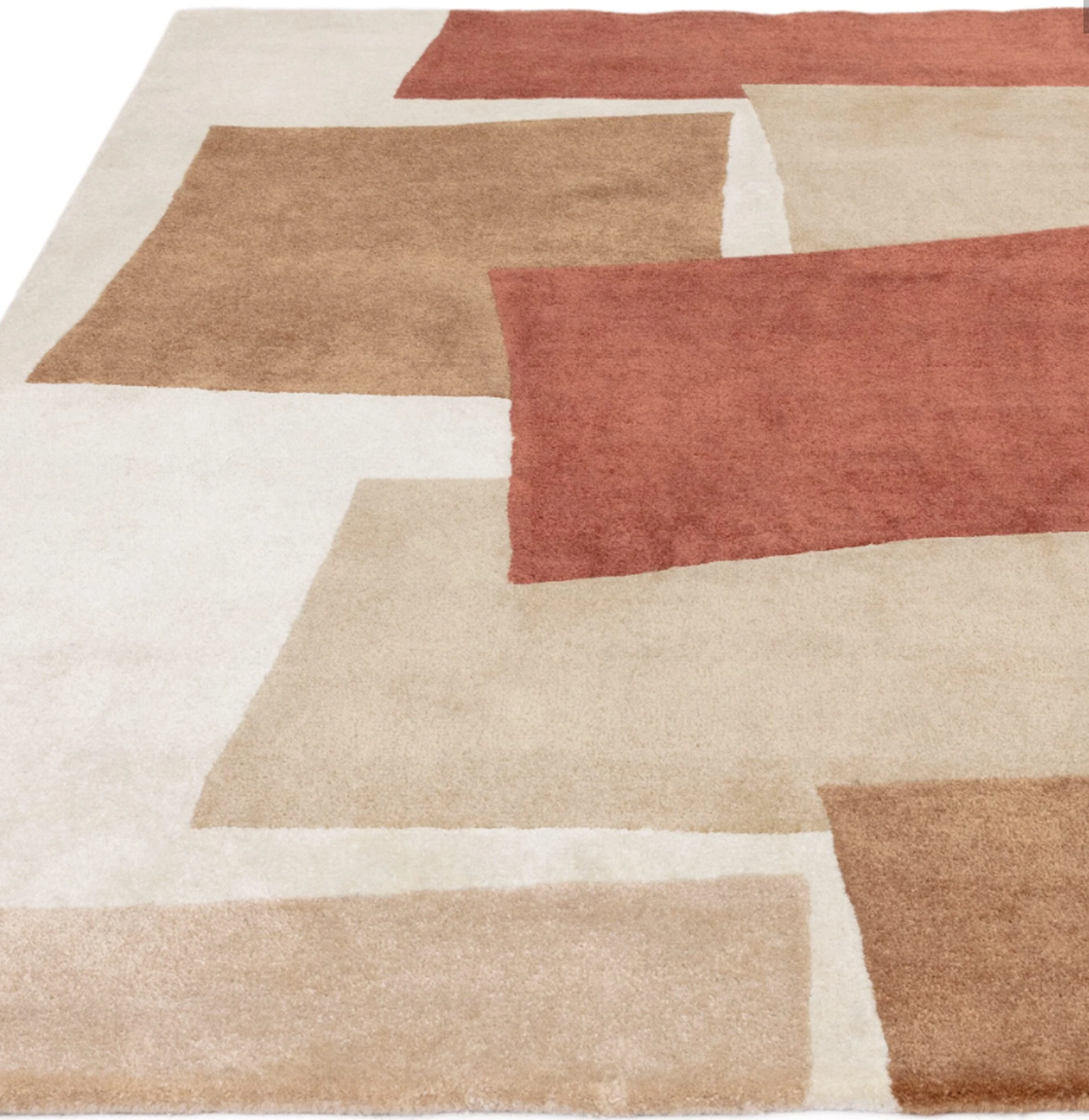 Tapis moderne tufté main CUTTY