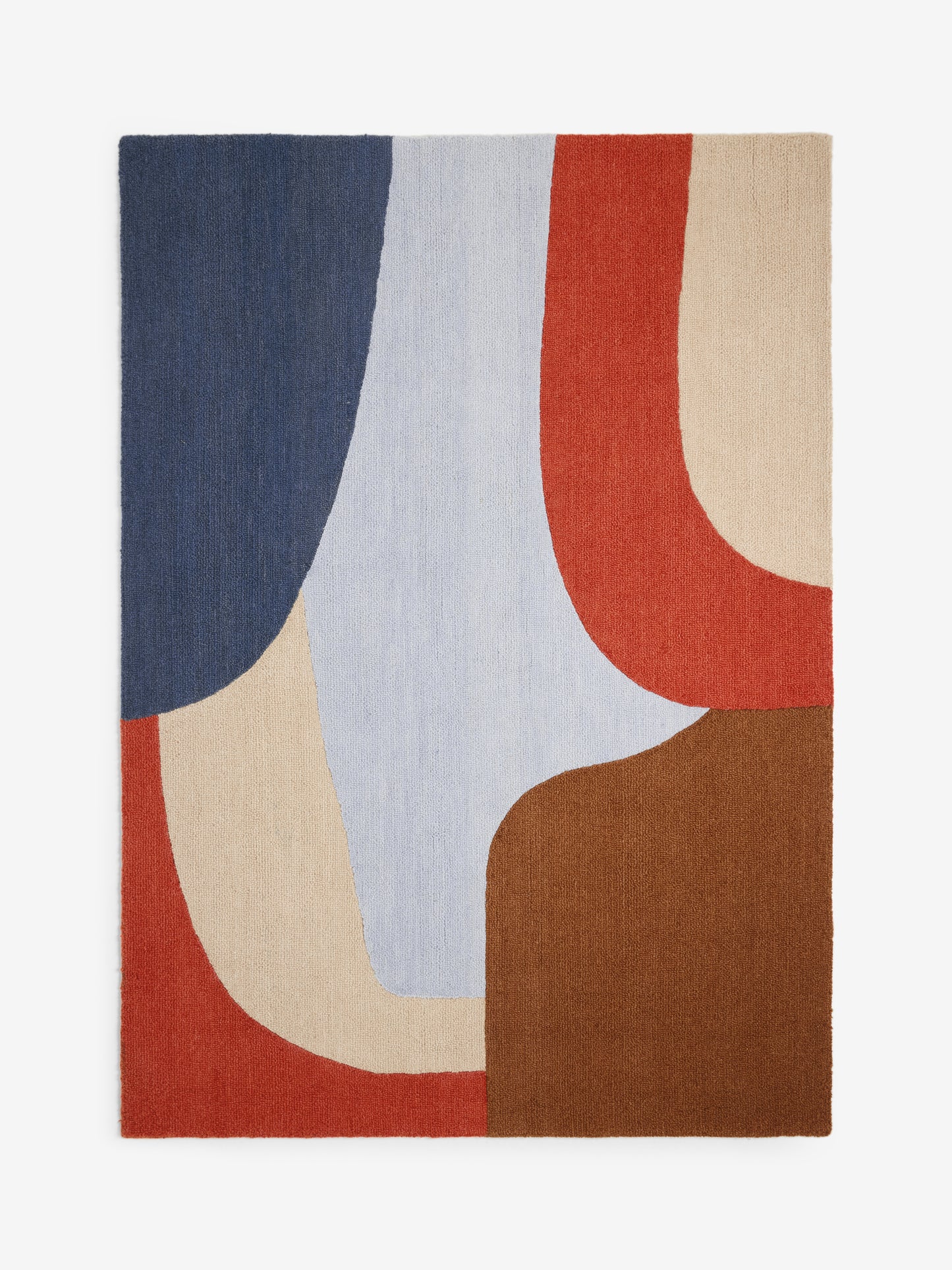 Tapis de salon et chambre tufté laine NORMA
