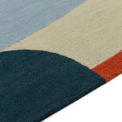 Tapis de salon et chambre tufté laine NORMA