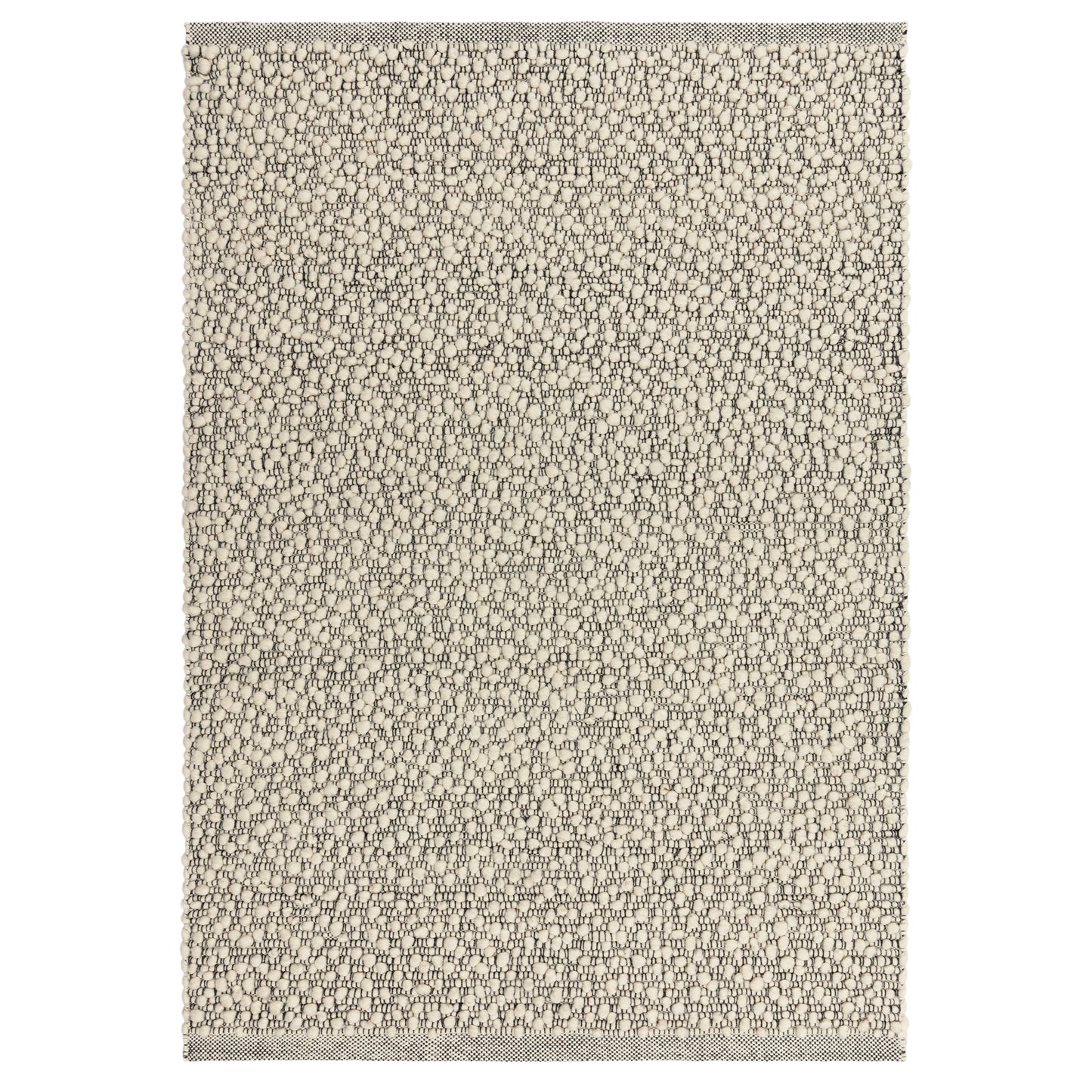 Tapis de salon et chambre tissé plat en laine MARCEL