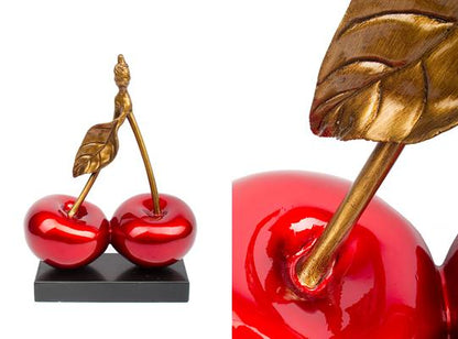 Escultura estatua moderna GOLDEN CHERRY