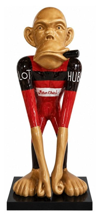 Sculpture statue moderne Monkey Dandy – H. 145 cm
