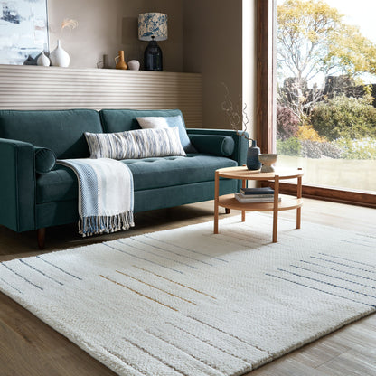 Tapis de salon pure laine KOOKY