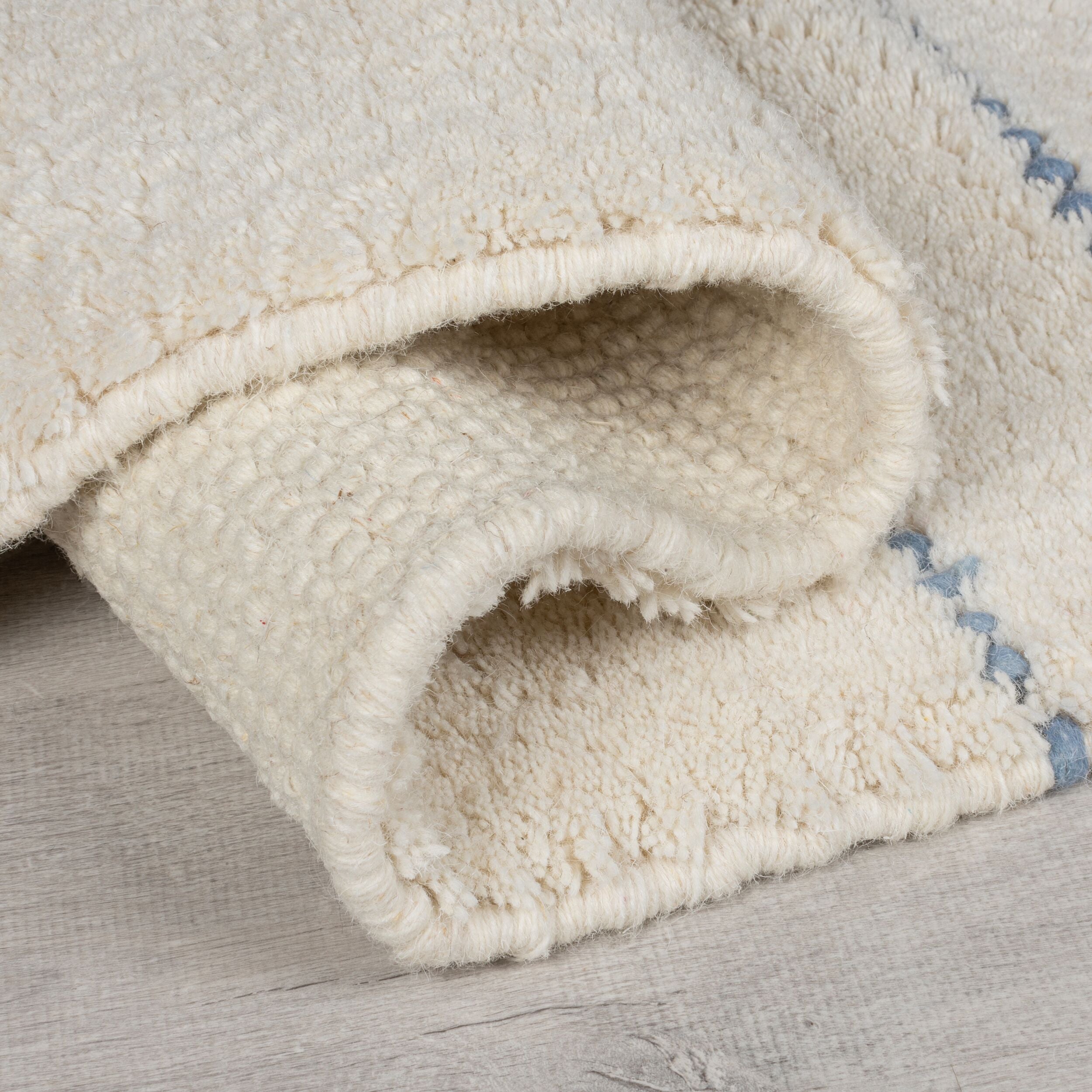 Tapis de salon pure laine KOOKY