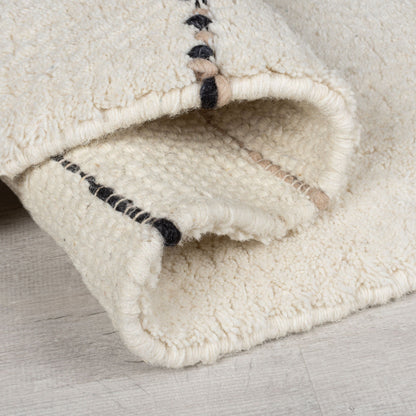 Tapis de salon pure laine KOOKY