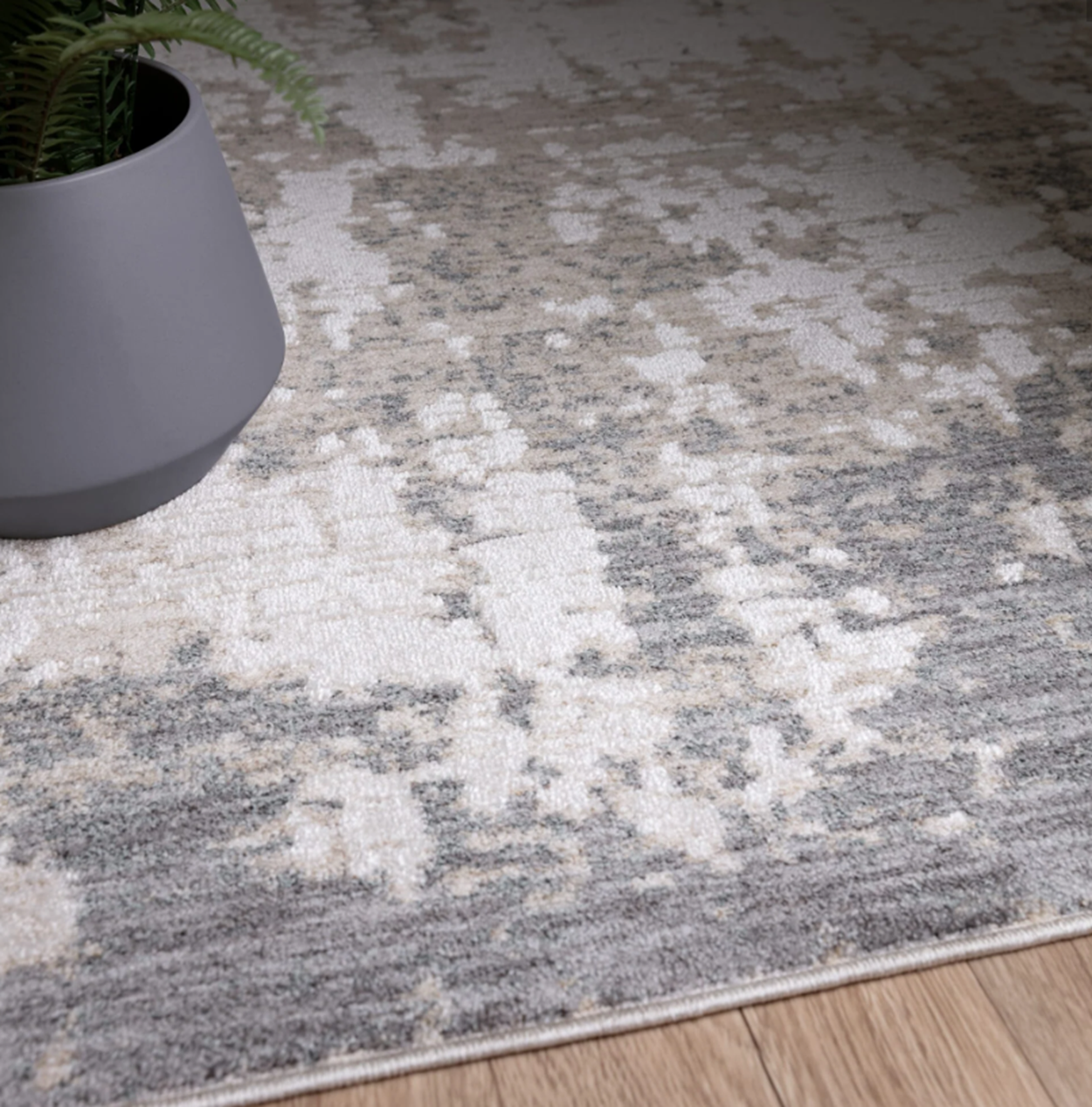 Tapis tissé plat moderne FLOW