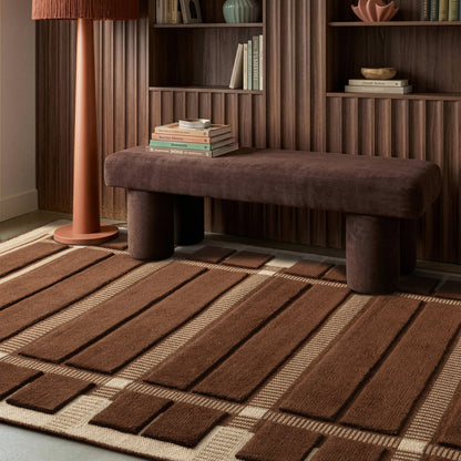 Tapis de salon et chambre en laine TALE