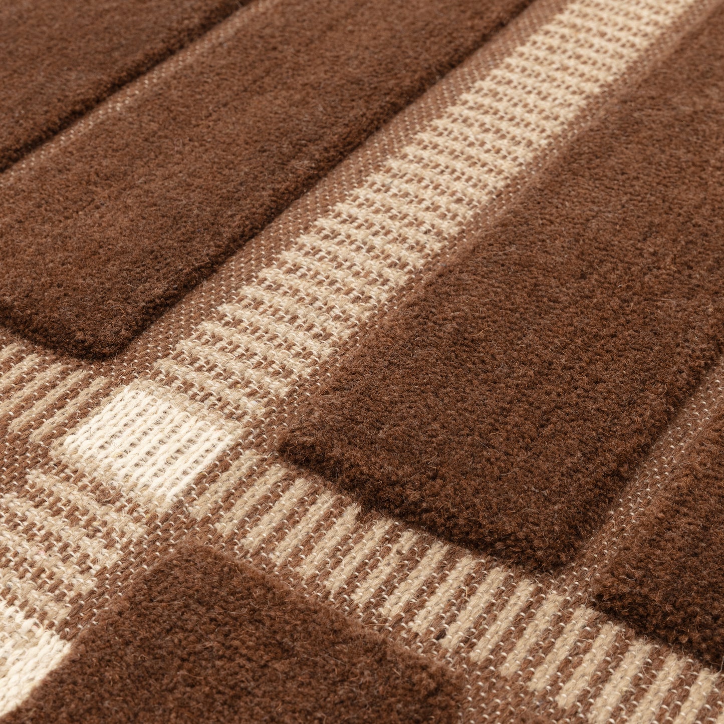 Tapis de salon et chambre en laine TALE
