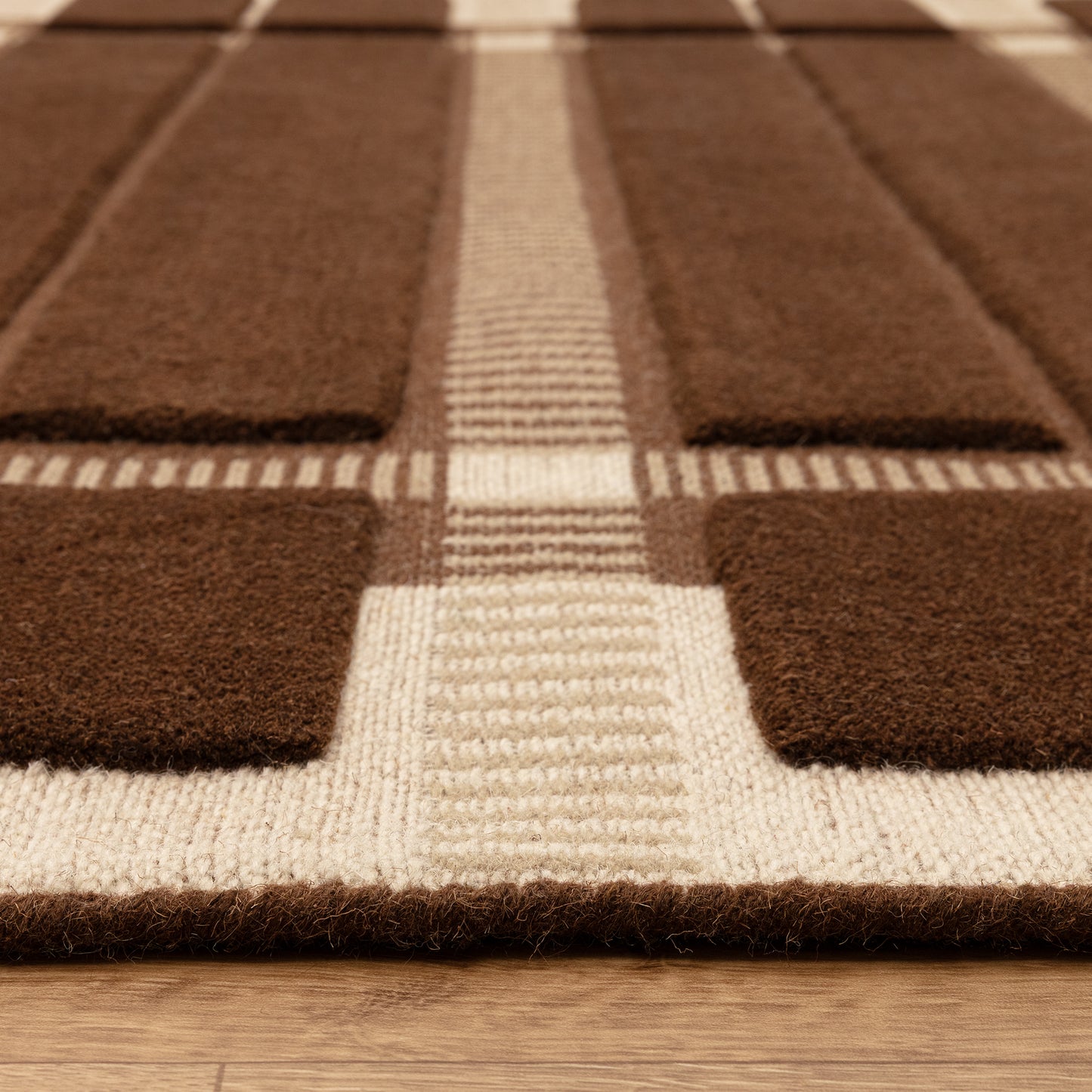 Tapis de salon et chambre en laine TALE