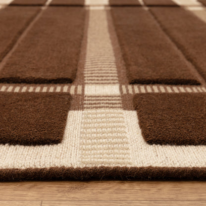 Tapis de salon et chambre en laine TALE