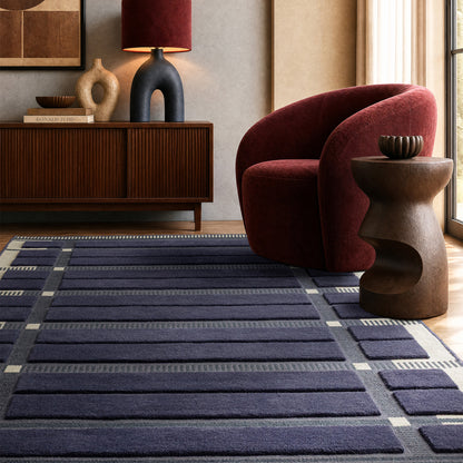 Tapis de salon et chambre en laine TALE
