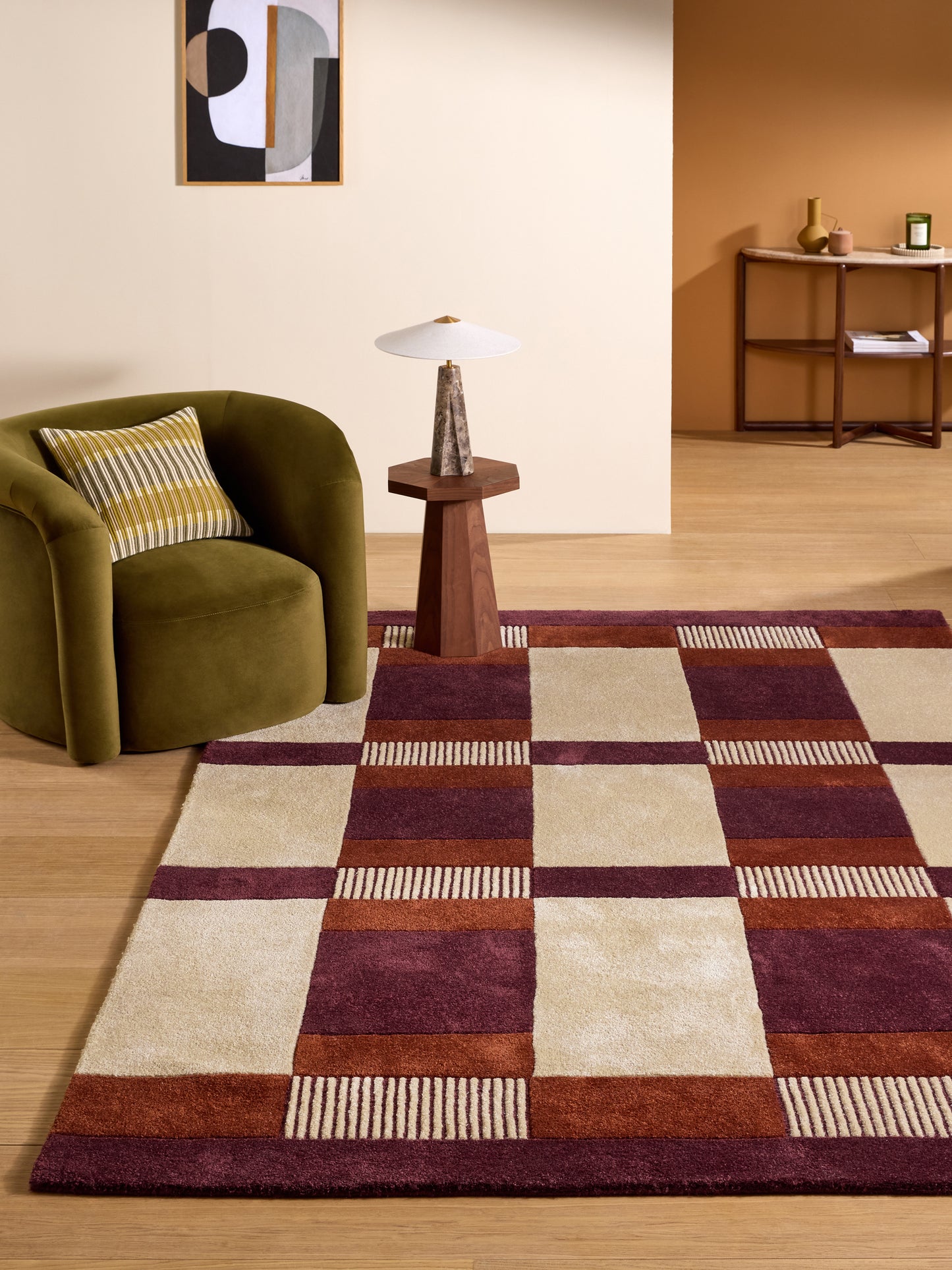 Tapis de salon et chambre moderne ANDREA