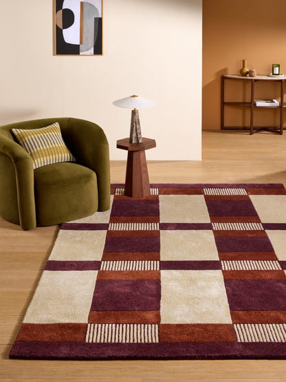 Tapis de salon et chambre moderne ANDREA