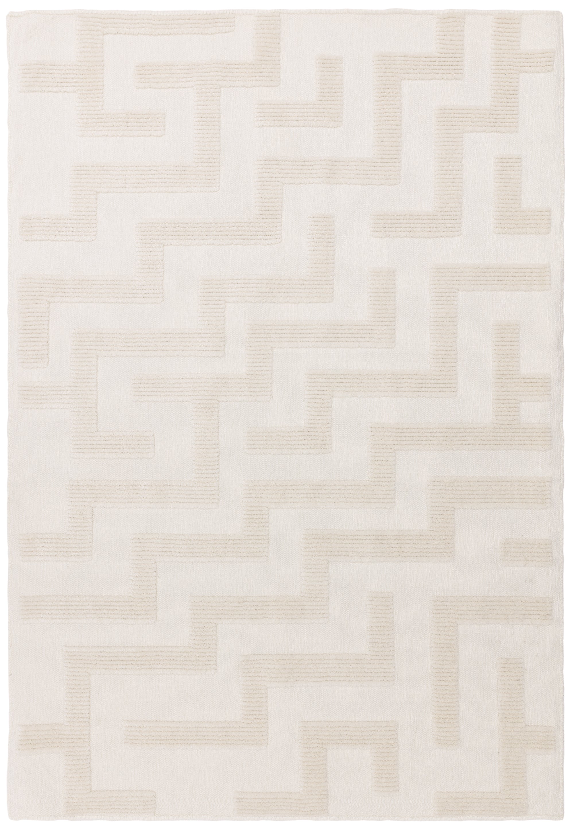 Tapis de salon tissé plat LOCH