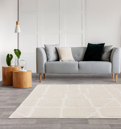 Alfombra de salón de tejido plano FJORD